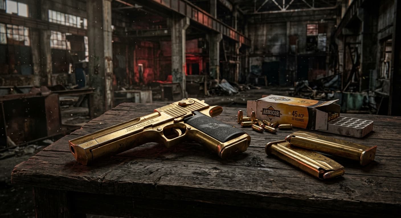 Deagle Dourada Completo